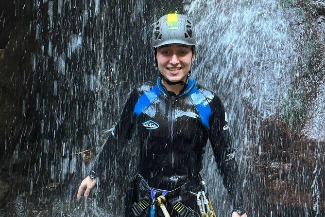 Canyoning Experience Level 2 at Nuns Valley - Inside the canyon: rappels up to 15 meters and water jumps