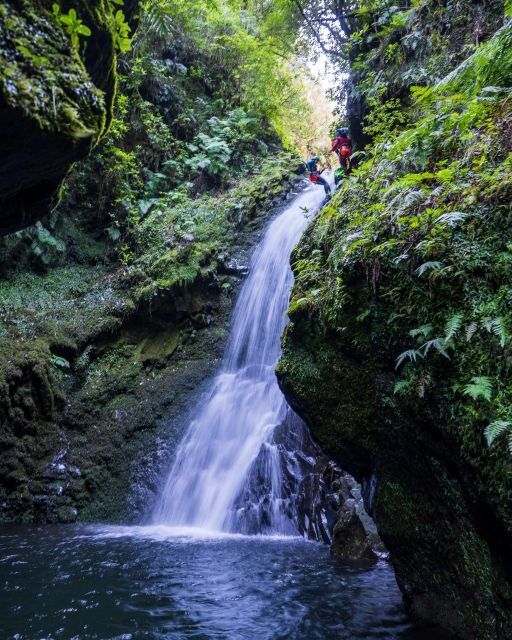 EPIC Madeira Canyoning Level Two - The Optional 20-Metre Upsailing Moment