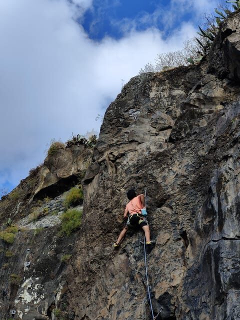 From Funchal: Guided Climbing Tour, with Pick-up - With a local guide: safety first, pace second