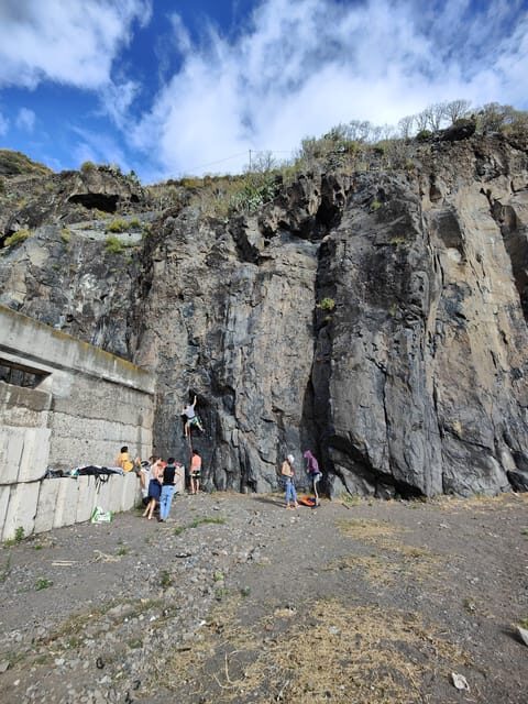 From Funchal: Guided Climbing Tour, with Pick-up - Traditional Madeira drinks after the ropes