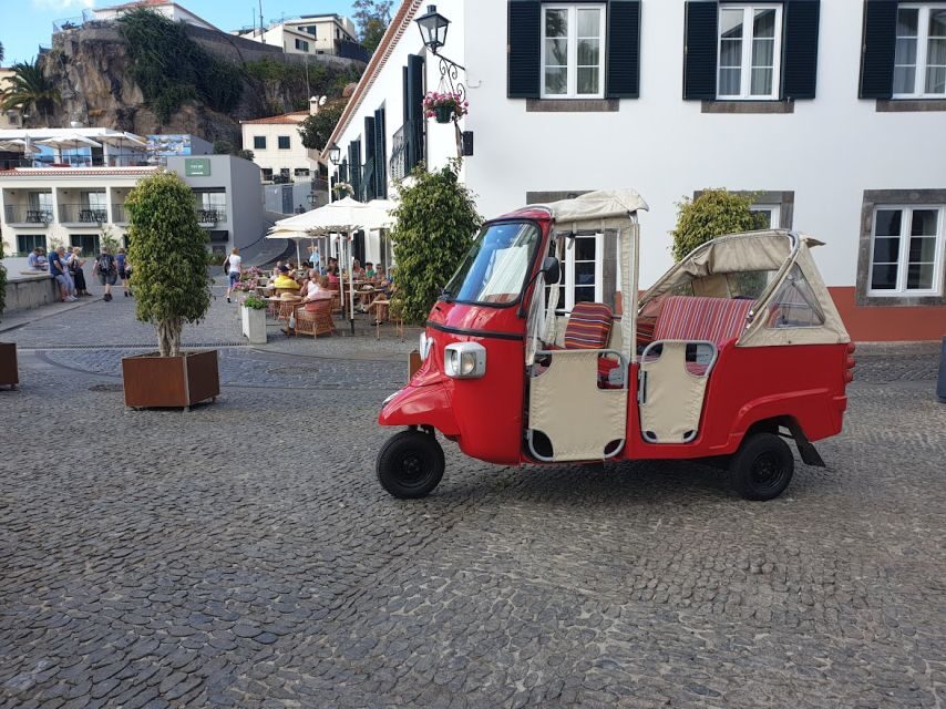 From Funchal: Tuk Tuk Tour to Camara de Lobos and Cabo Girao - Câmara de Lobos: Fishing Village Charm and Streets Made for Photos