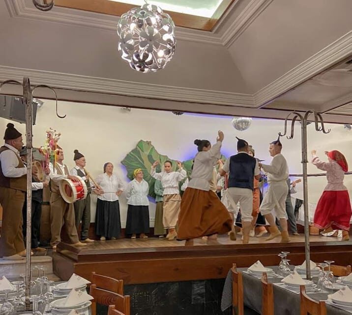 Funchal: Amazing Dinner with Folklore - What You’ll Actually Eat: Bolo do Caco, Espetada, Milho Frito