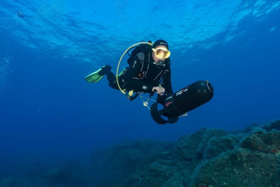 Funchal: DPV- Scooter Dive Adventure - Your Starting Point: Madeira Divepoint at Pestana Carlton