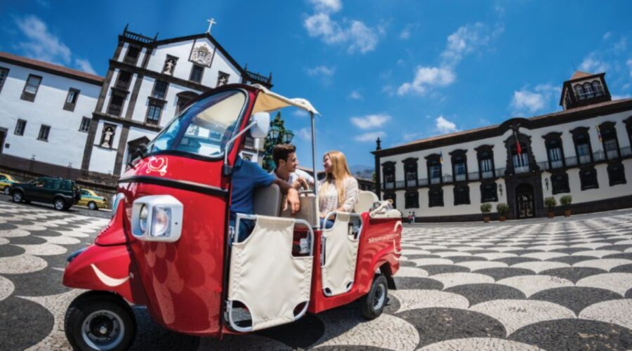 Funchal: Guided Old Town Tuk Tuk Tour and Botanical Gardens - Old Town Funchal by tuk tuk: cathedral views and market energy