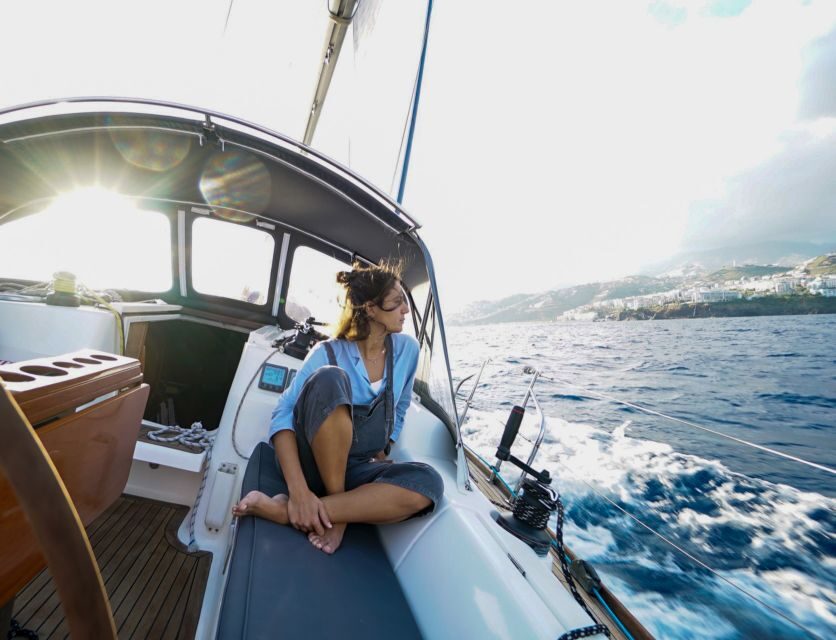 Funchal: Sunset Sailing Private Tour - Swim Time at Golden Hour (With Snorkeling Gear Included)
