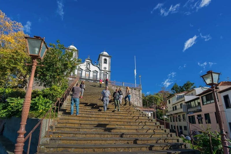 Funchal: Toboggan and Old Town Experience with Tukway - Monte Village and the Church of Our Lady of the Mount (1818)