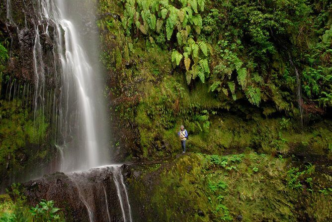 Green Cauldron - Stop 2: the Caldeirão Verde arrival, lagoon view, and why tunnels matter