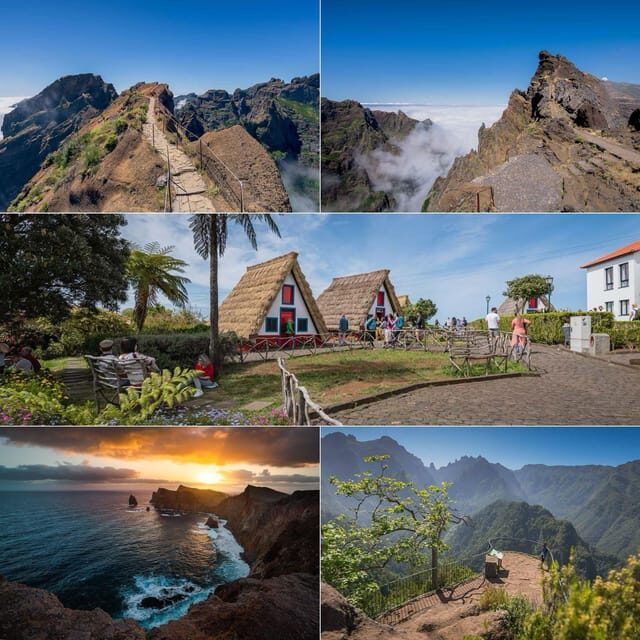 Madeira Funchal:East Tour Pico Arieiro & Santana&Laurissilva - Santana’s Triangular Houses: Small Village, Strong Charm