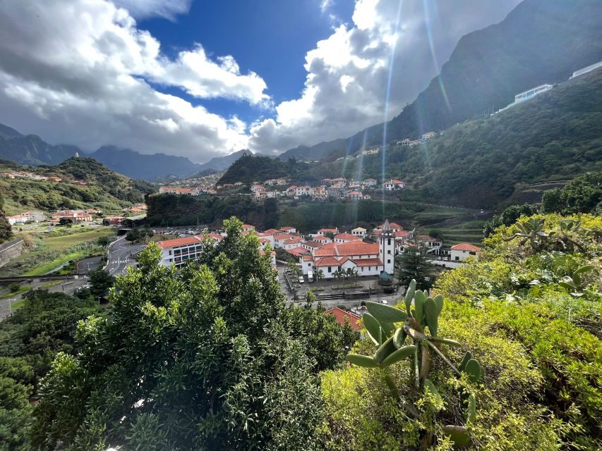 Madeira North Offbeat: Boaventura, Sao Vicente, Pta Delgada - São Vicente: church tower steps and a view worth the effort