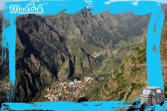 Madeira Nuns Valley Viewpoint Tuk Tuk Tour by MadTuk - Stop 1: Miradouro Pico Dos Barcelos (Funchal From the Heights)