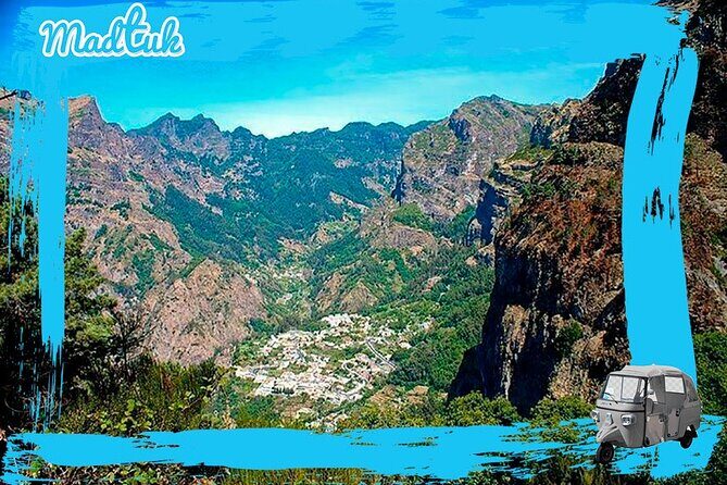 Madeira Nuns Valley Viewpoint Tuk Tuk Tour by MadTuk - The Route: Funchal First, Viewpoints Next