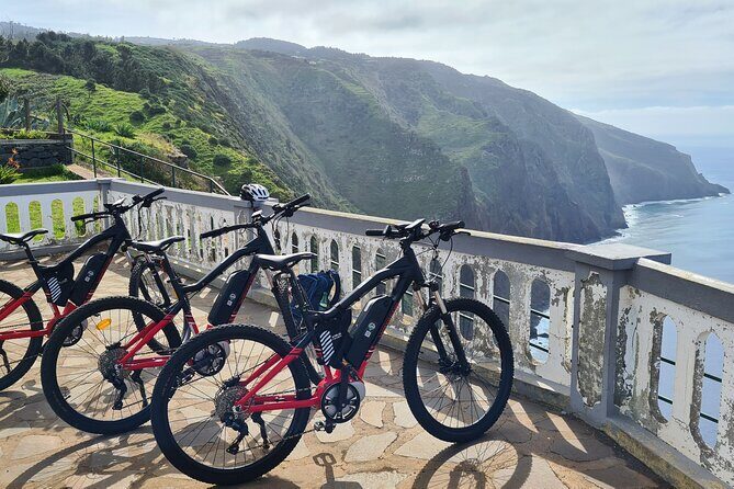 Madeira West Coast E-Bike Tour - Miradouro do Fio: the westmost viewpoint and the north-south weather line