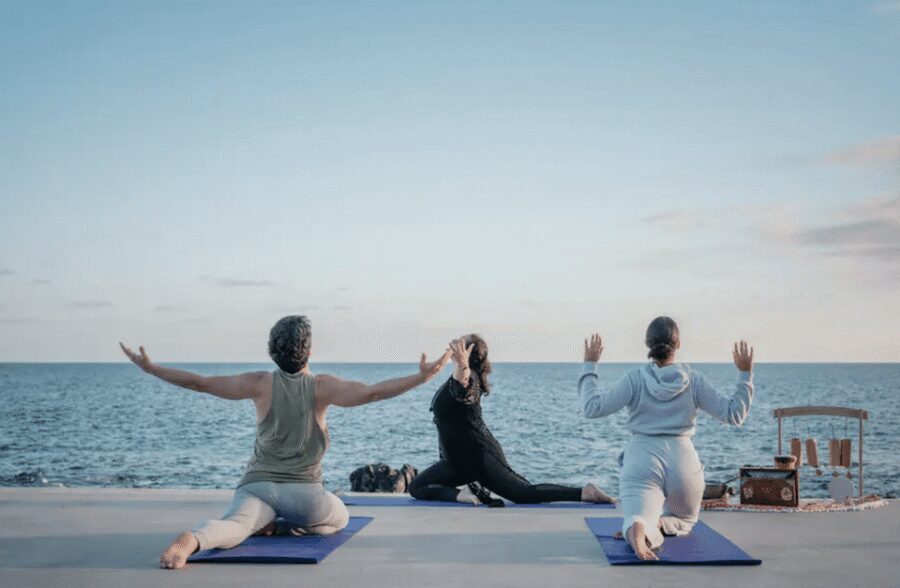 Private Yoga & Sound Bath by the Ocean - A Quick Reality Check on the “Higher Consciousness” Promise