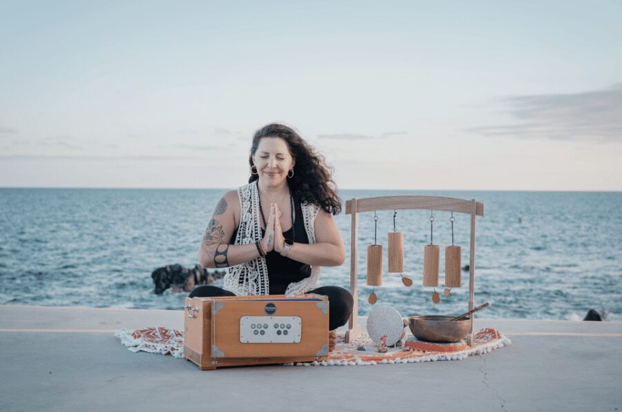 Private Yoga & Sound Bath by the Ocean - Meet Emilie Mangoni and the Private-Group Pace