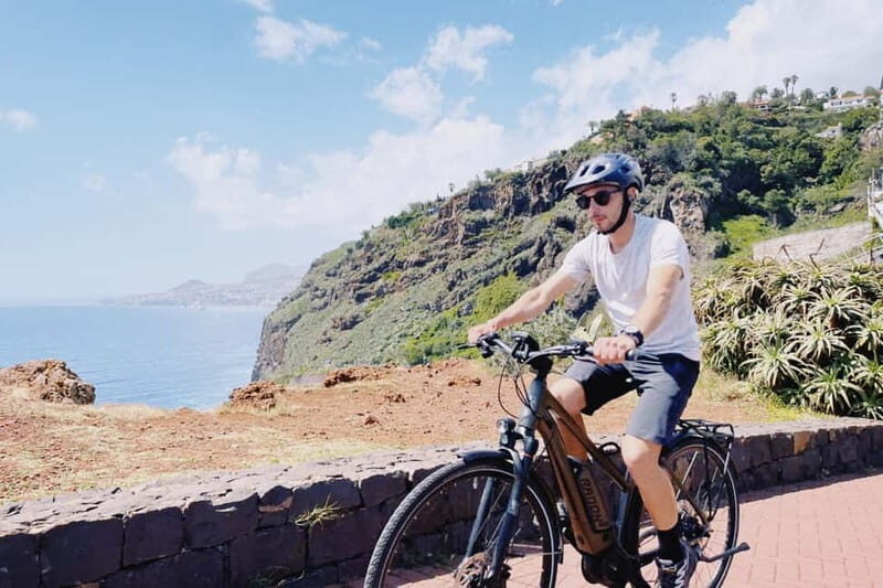 "Self-Guided" E-Bike Road Tour from Funchal to Garajau - Madeira on a half-day e-bike plan (Funchal to Garajau and back)