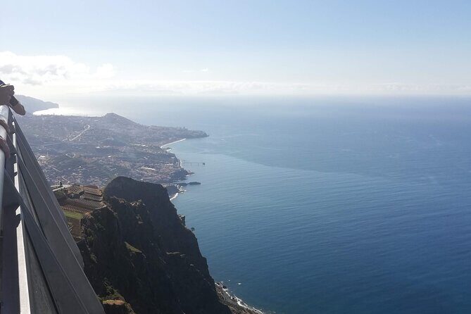 West Tour of the Island - Stop 2: Cabo Girão’s 589-Meter Skywalk View