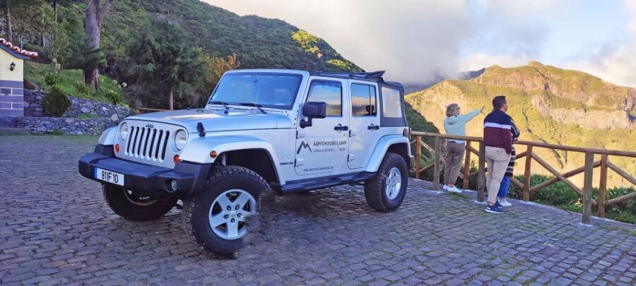 West tour - Porto Moniz VIP 4X4 Wrangler Tour 8h trip - Seixal and São Vicente Afternoon: Two Coasts, One Day